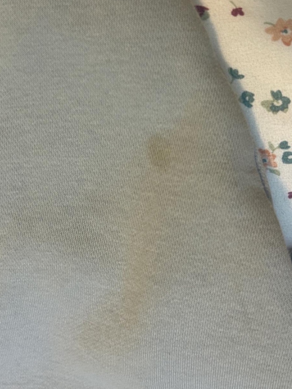 Nike Women's Cropped Sage Green Crew Sweatshirt - Picture 4 of 4